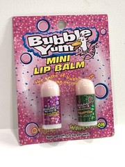 Hershey&rsquo;s Bubble Yum Mini Lip Balm Original & Watermelon 0.09 oz each HTF