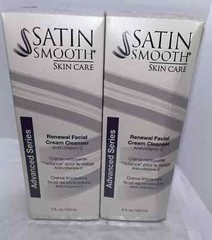 ( pack of 2)Satin smooth Renewal Facial Cream Cleanser with Vitamin C 5fl.oz New