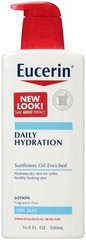 Eucerin Daily Hydration Body Lotion Hydrates Dry Skin Fragrance Free 16.9 Ounce
