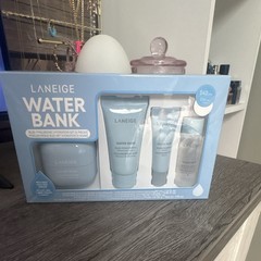LANEIGE Water Bank Mini Hydration Set Hyaluronic Acid Moisturizer/Toner/Serum