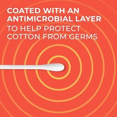 Q-Tips Cotton Swabs, Hygiene Shield Travel Size Toiletries, for 30 Count