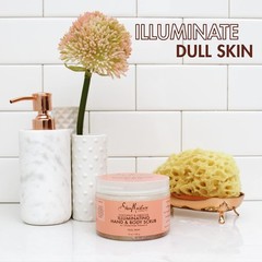 SheaMoisture Body Scrub for Dull Skin Illuminating Coconut and Hibiscus