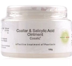 Cosalic Coal Tar & Salicylic Acid Ointment 100g Psoriasis Dry Scalp Skin Care