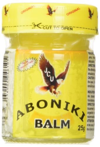 Original Aboniki Balm 25g for Arthritis,Rheumatism,Cold,Bronchitis (Pack of 5)