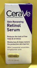 CeraVe Skin Renewing Retinol Serum 1 oz Anti Aging Face Serum