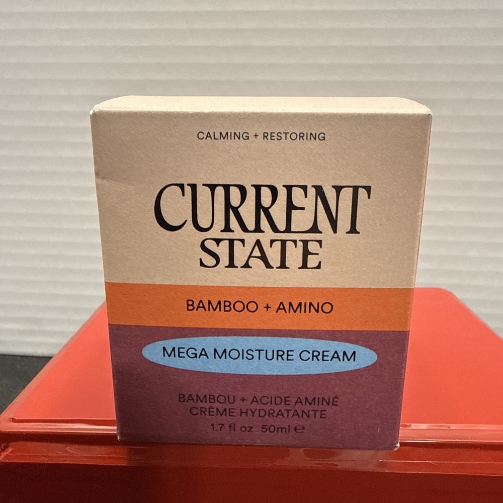 Current State Bamboo + Amino – Mega Moisture Cream – 1.7 Fl Oz – Expires 12/2026