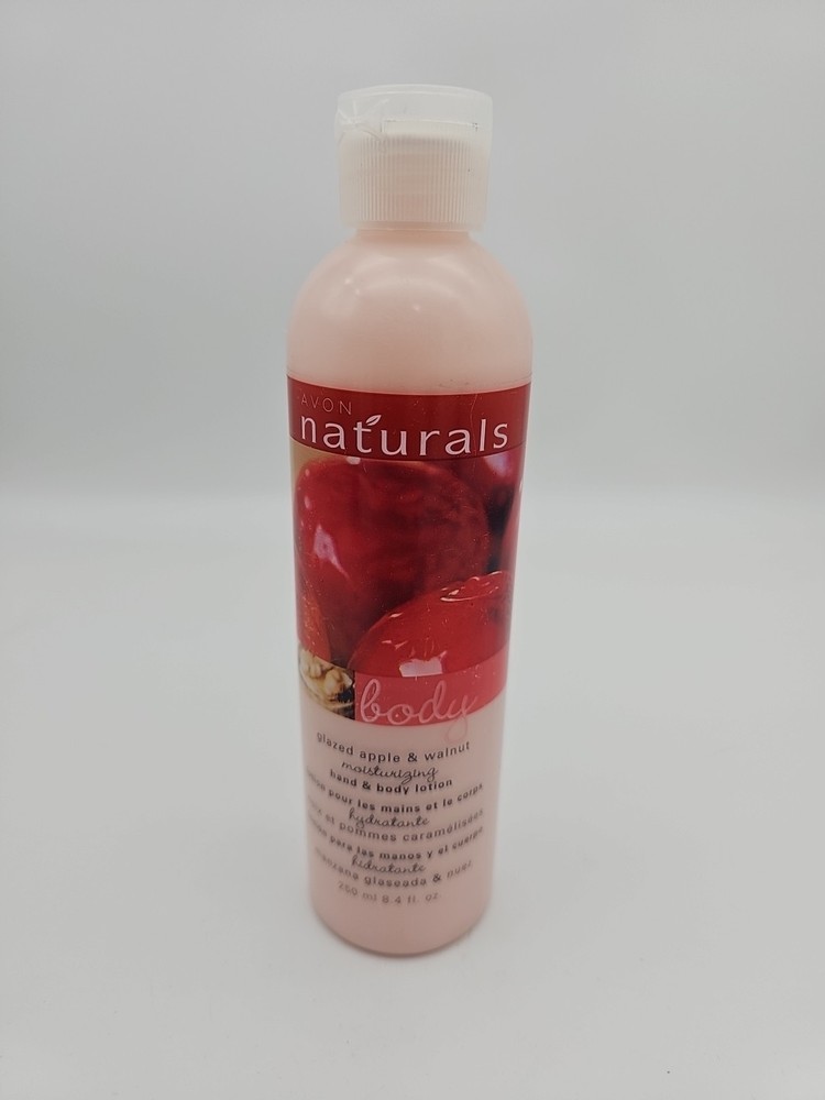AVON Naturals Senses Body Lotion – Glazed Apple and Walnut – 8.4 oz