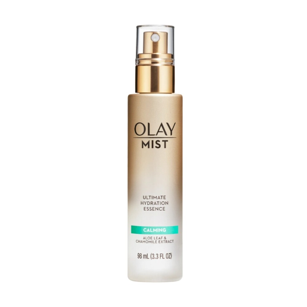 OLAY Mist CALMING Hydration Essence with Aloe Leaf & Chamomile Extract, 3.3fl oz