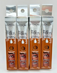 L&rsquo;OREAL True Match Eye Cream In a Concealer #N 7-8 Dark 4PCx 0.4fl oz