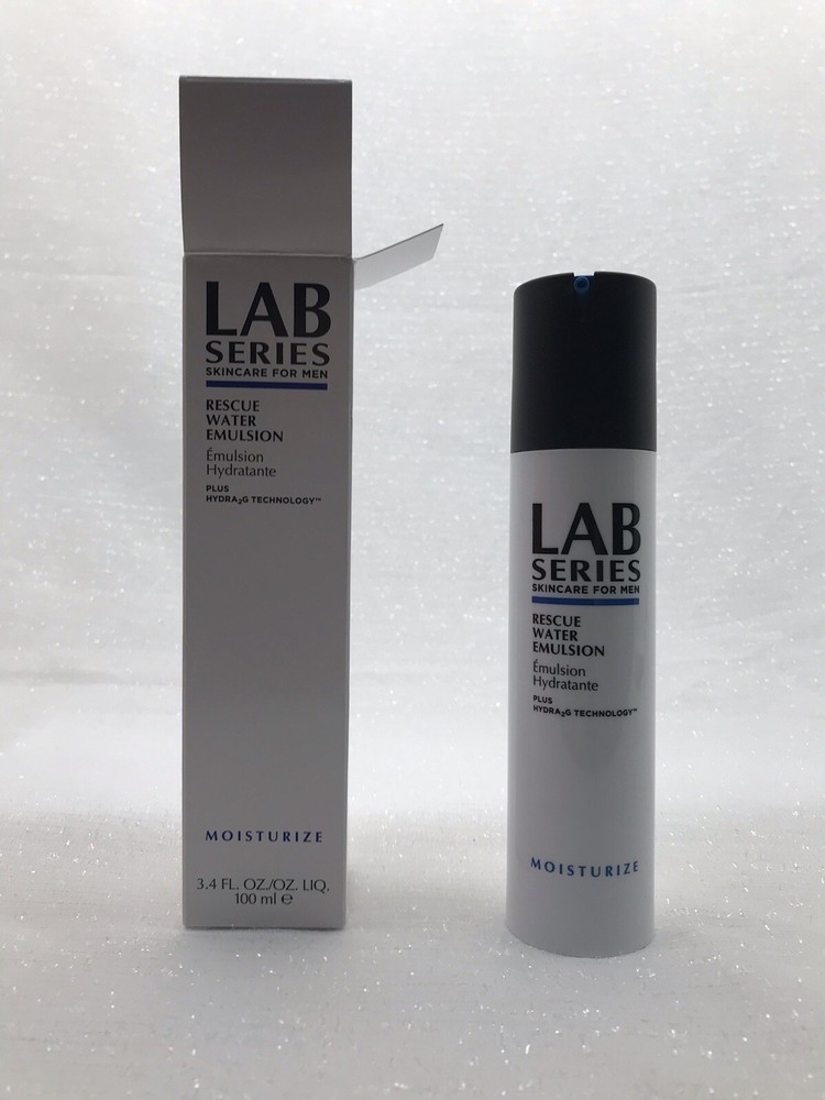 Lab Series Skincare For Men Rescue Water Emulsion Moisturizer 3.4 fl. oz. NEW