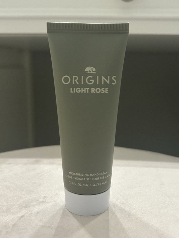 Origins Light Rose Moisturizing Hand Cream 2.5 oz 75ml Full Size New
