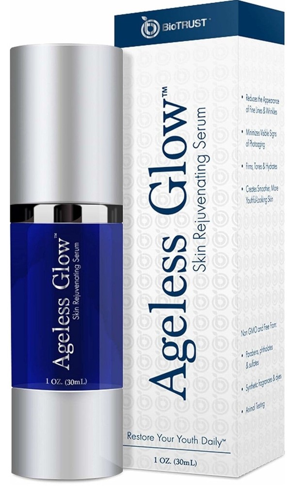 Biotrust Ageless Glow Serum Experience Youthful Radiance