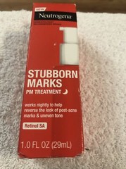 Neutrogena Stubborn Marks PM Treatment w/ Retinol SA 1oz Post Acne Marks