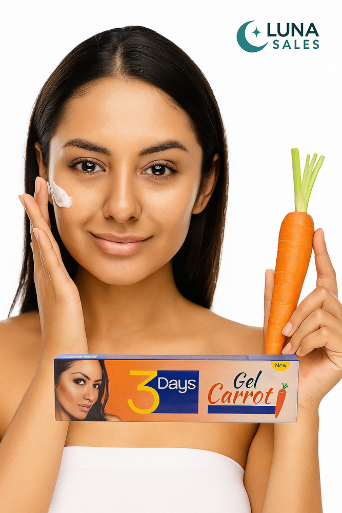 Dark Skin Whitening Dark spot Brightening Bleaching Lightening Gel Carrot