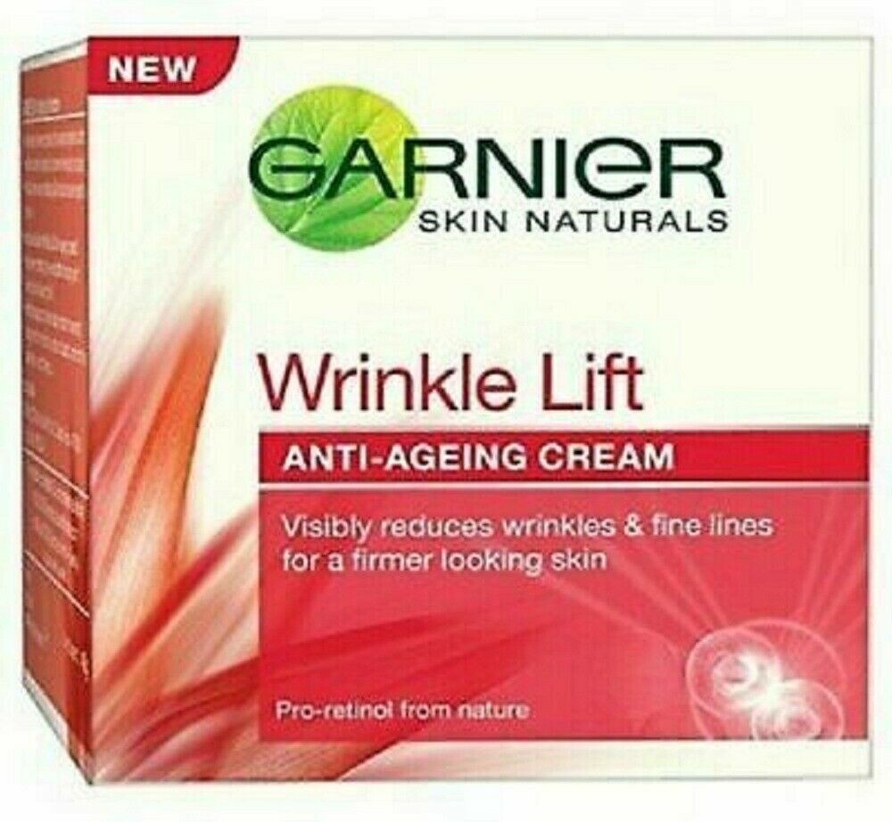 Garnier Skin Naturals Wrinkle Lift Anti Ageing Cream For Reduces Wrinkles 40gm