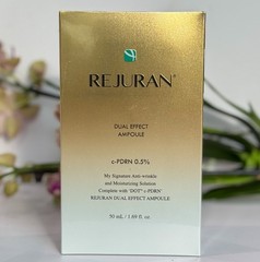 REJURAN Jumbo Ampoule Set (50ml) Turnover + Dual Effect — $147 Value