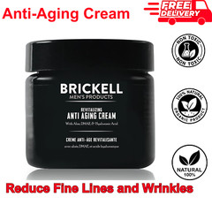 Brickell Men&rsquo;s Revitalizing Anti-Aging Cream Reduce Fine Lines & Wrinkles 2 Oz