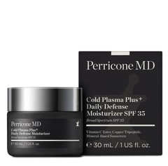 Perricone MD Cold Plasma Plus + Daily Defense Moisturizer SPF 35 NWB 1 oz/30ml