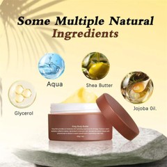 King Organic Gentlemen Body Crowned Butter Cologne Moisturizer for New-US