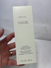 NIB Mary Kay Private Spa Collection Mint Bliss Energizing Lotion for Feet & Legs