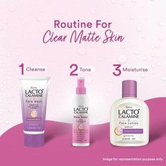 Lacto Calamine Rose Water Toner 120ml Niacinamide Aloe Vera Face Mist