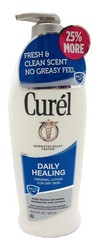 curel daily healing original lotion for dry skin 16.25oz ea