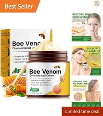 Bee Venom 4.2 Oz Cream – Firming Moisturizer for All Skin Types & Anti-Wrinkle