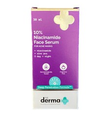 The Derma Co 10% Niacinamide Face Serum 30ml | For Acne-Prone Skin | US Ship