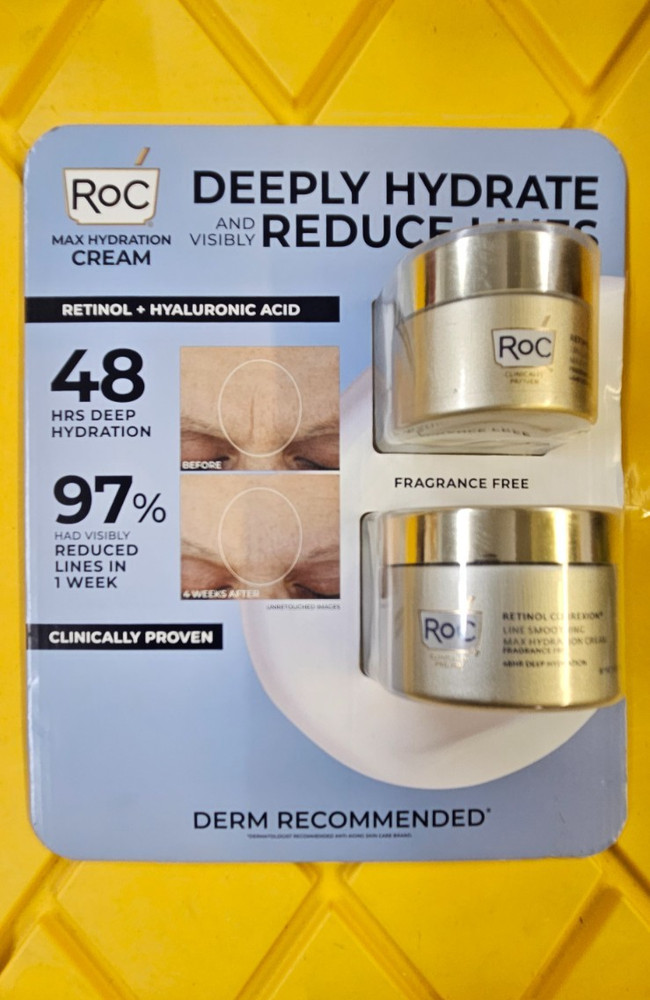 RoC Retinol Correxion Max Hydration Cream, 1.7 oz & 3.4 oz new