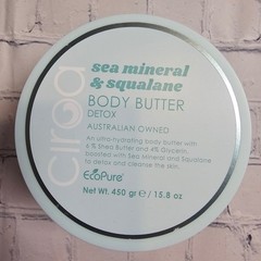 Ciroa Sea Mineral & Squalane Body Butter Detox 15.8 oz Australian Owned Vegan