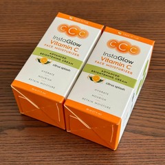 x2 Tree To Tub – InstaGlow Vitamin C Face Moisturizer, 1.7 Fl Oz/50 mL