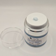 GHK-CU + SNAP-8 Dual Peptide Anti-Aging Copper Glow Face Cream + Derma Roller