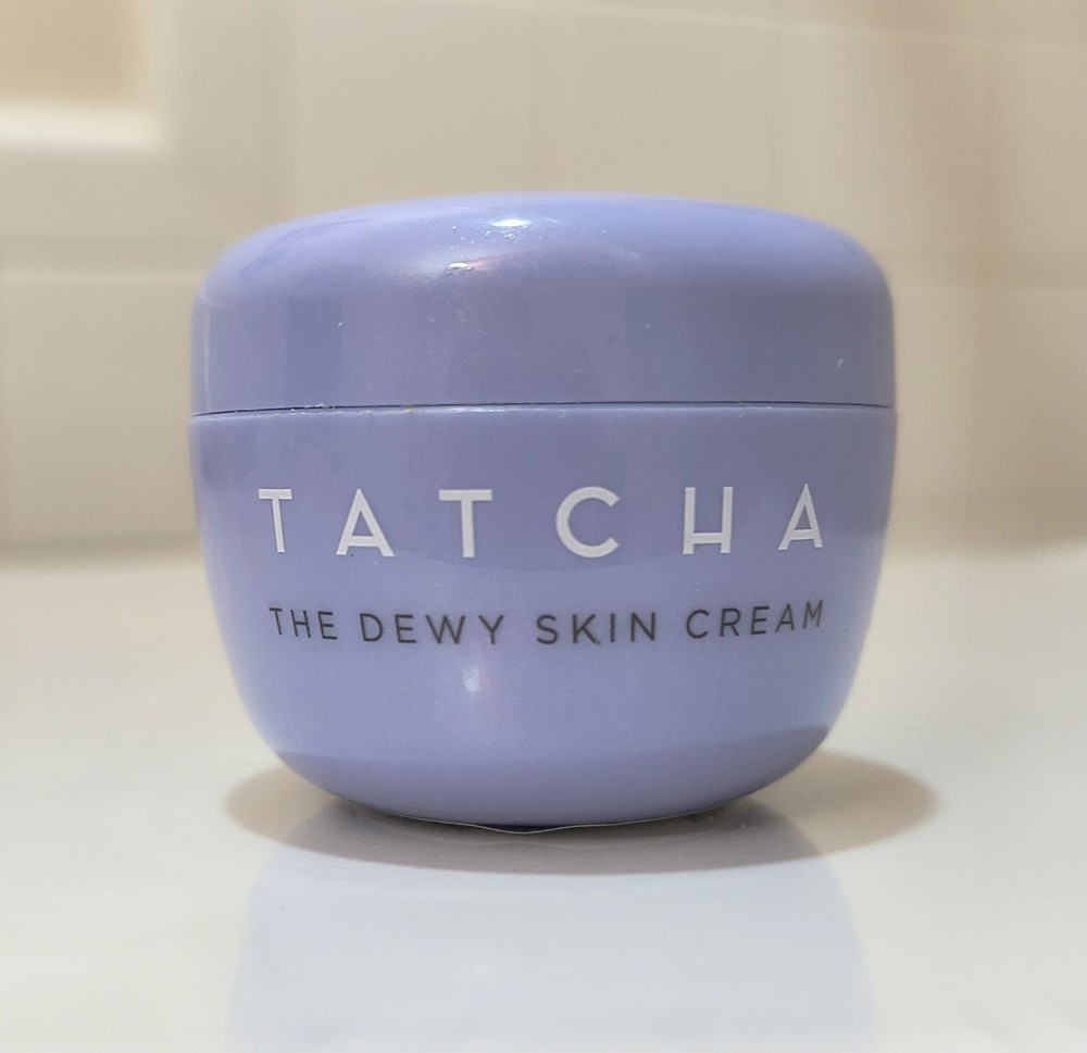 Tatcha The Dewy Skin Cream Travel Size 10ml 0.33oz Japanese Purple Rice Dry Skin