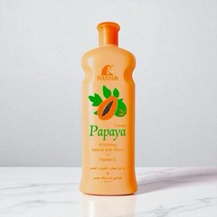 Papaya Body Lotion Natural Whitening Moisturizer Vitamin E, 600ml USA Stock