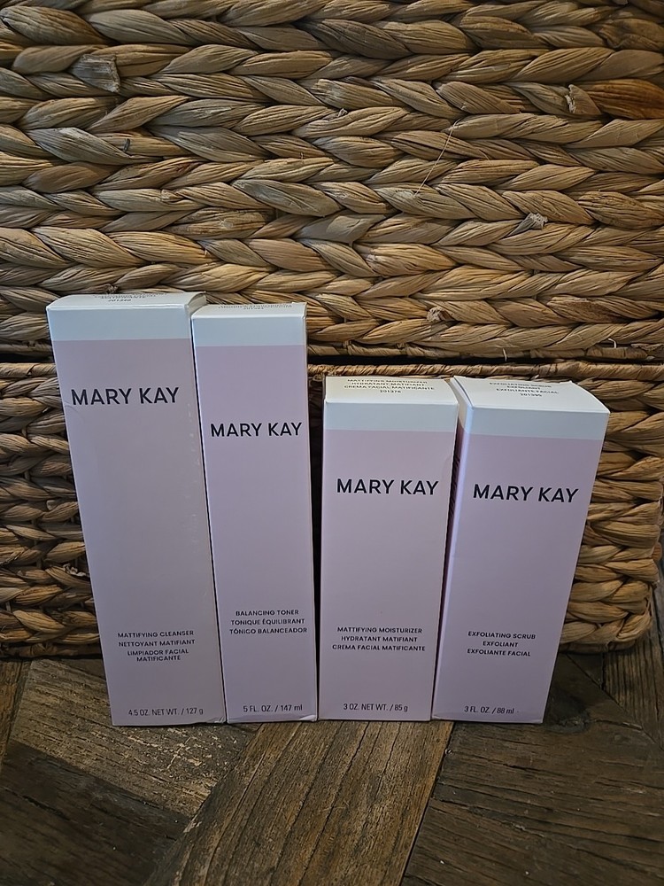 Mary Kay Hydrating Regimen Set NIB Combination To Oily Full Size Products FRESH