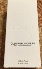 COSTA BRAZIL~Kaya Jungle Firming Oil~30ml / 1 fl oz~Full Size~NIB