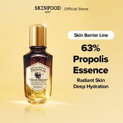 SKINFOOD Royal Honey Propolis Enrich Essence – 63% Black Bee Propolis & 10%