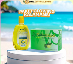 Glowing RDL Kalamansi Soap x Lime Facial Cleanser Package Skincare Oily Faces