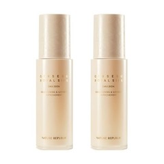 Nature Republic Ginseng Royal Silk Emulsion 120ml x 2 Pack Anti Aging Face