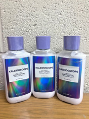 Bath & Body Works KALEIDOSCOPE Body Lotion Shea butter & Vitamin E 8oz (QTY 3)