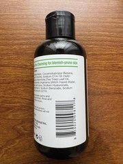 Skin Nutrition Botanicals tea tree Oil+ Salicylic Acid Balancing Face wash