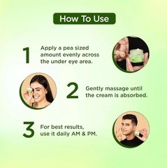 Under Eye Cream Gel for Dark Circles, Puffy Eyes, Wrinkles Remove for UNISEX 20g