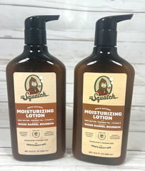Dr. Squatch Wood Barrel Bourbon Moisturizing Lotion Shea Coconut 10oz (2Pack)
