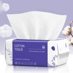 Disposable Face Towel 100 Count, Towels, Soft 1 Count (Pack of 100)