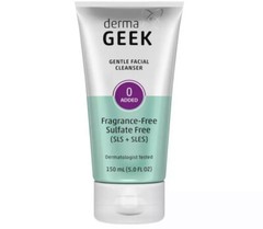 DERMA GEEK GENTLE FACE CLEANSER FRAGRANCE FREE 5 FL OZ