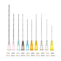 5-50PCS Disposable 18G 22G 23G 25G 27G Micro Cannula with Puncture Fillers US