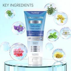 Folliculitis Cream | Soothes & Helps Clear Bumps on Scalp, Face, Body & Butt | f
