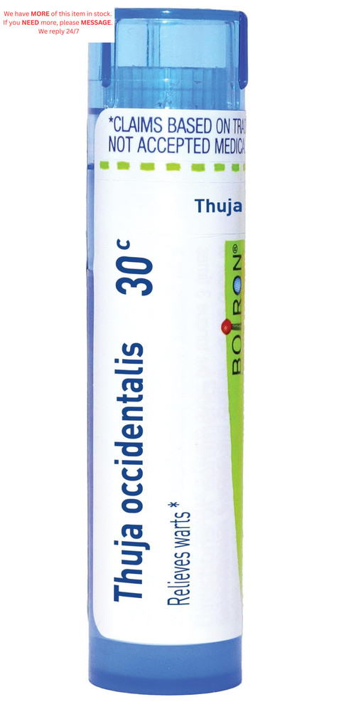Boiron Thuja Occidentalis 30C Homeopathic Medicine for 80 Count (Pack of 1)