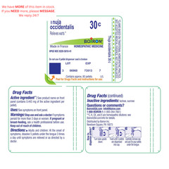 Boiron Thuja Occidentalis 30C Homeopathic Medicine for 80 Count (Pack of 1)
