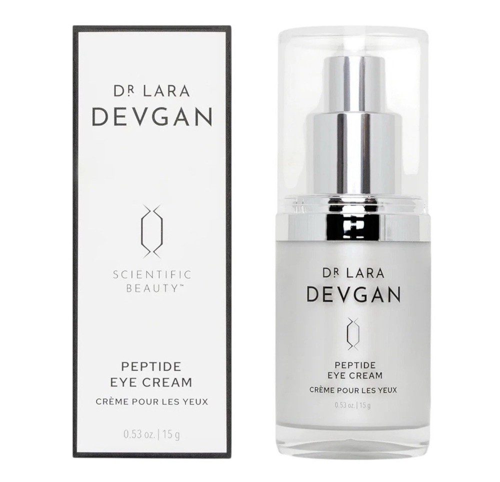 Dr Lara Devgan Peptide Eye Cream 0.53oz Anti Aging Dark Circles NEW Sealed $215